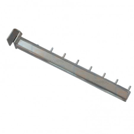 Gancho Inclinado Para Tubo Ovalado Cuadrado 23 GRADOS Tubo Cuadrado 3.0MM 30CM/35CM/40CM