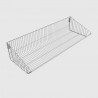 CESTA GRIS PARA ESTANTERÍA 90CM / 120CM