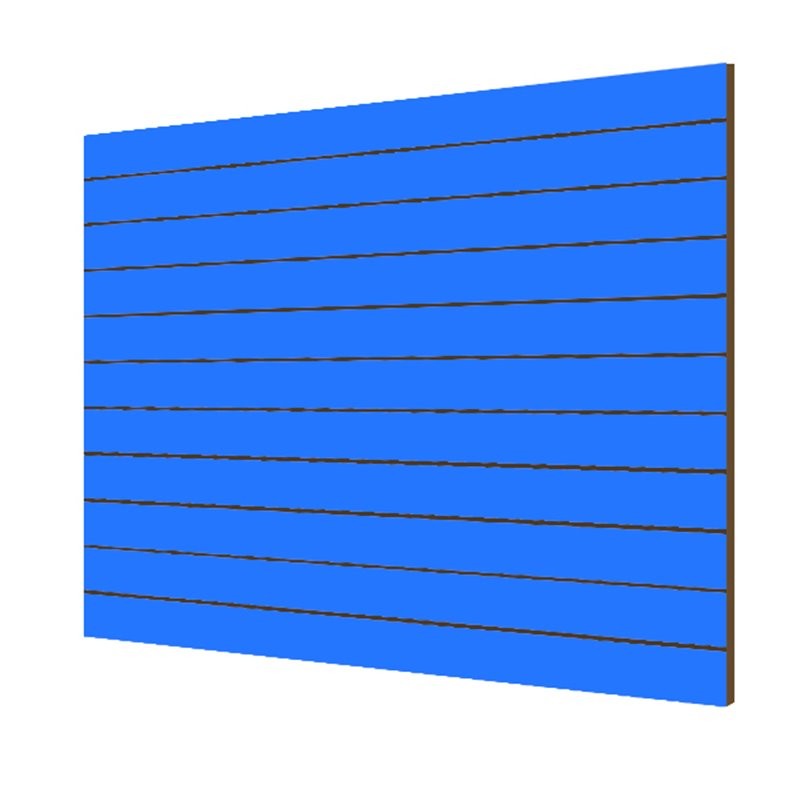 PANEL DE LAMAS AZUL 10.5 GUÍAS (2 UD) CON GUÍAS DE ALUMINIO (21 UD)
