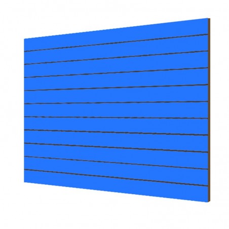 PANEL DE LAMAS AZUL 10.5 GUÍAS (2 UD) CON GUÍAS DE ALUMINIO (21 UD)